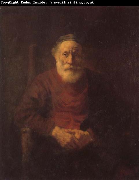 REMBRANDT Harmenszoon van Rijn An Old Man in Red